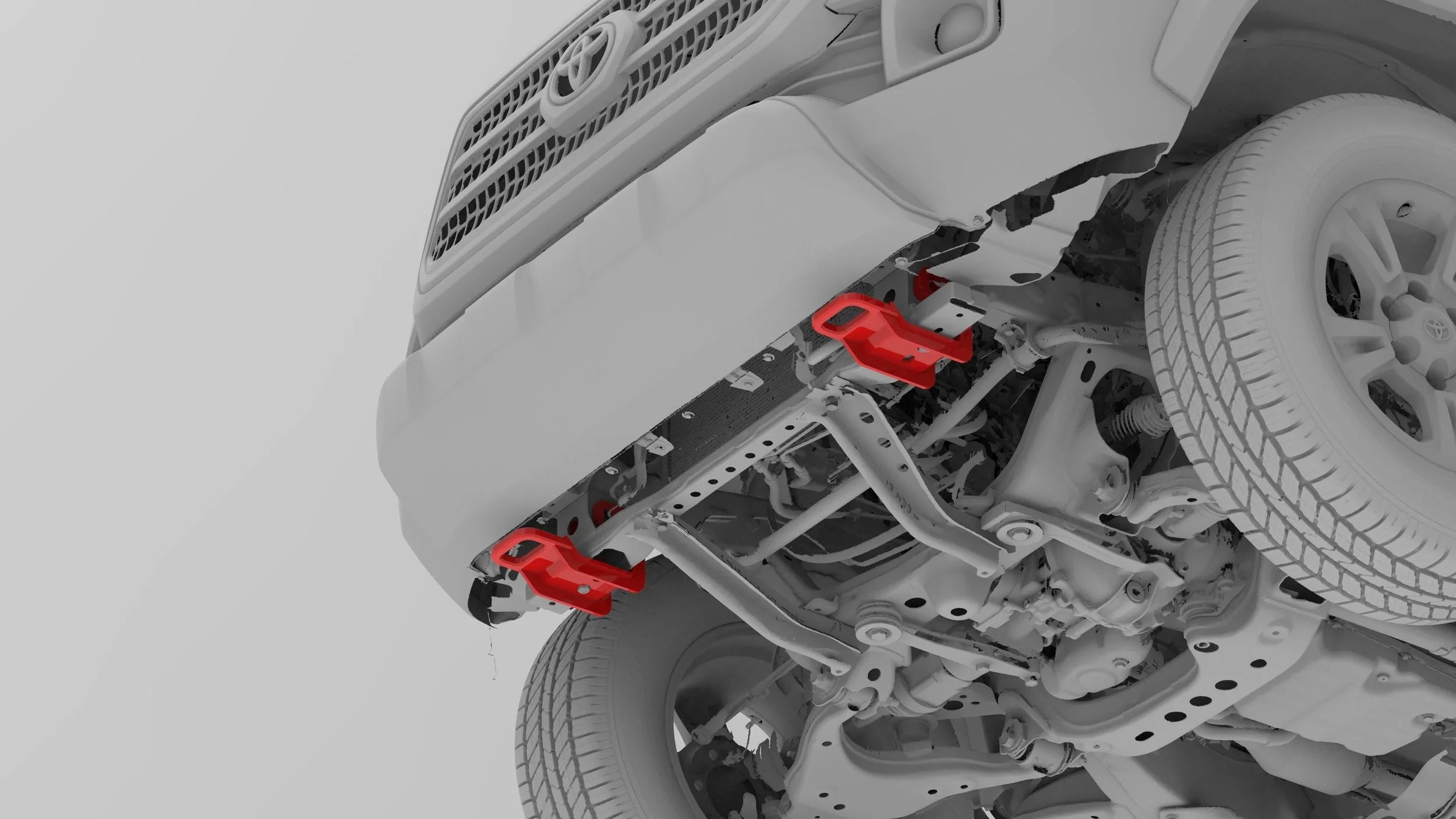 NYTOP Front Recovery Points For 2016-2023 Toyota Tacoma