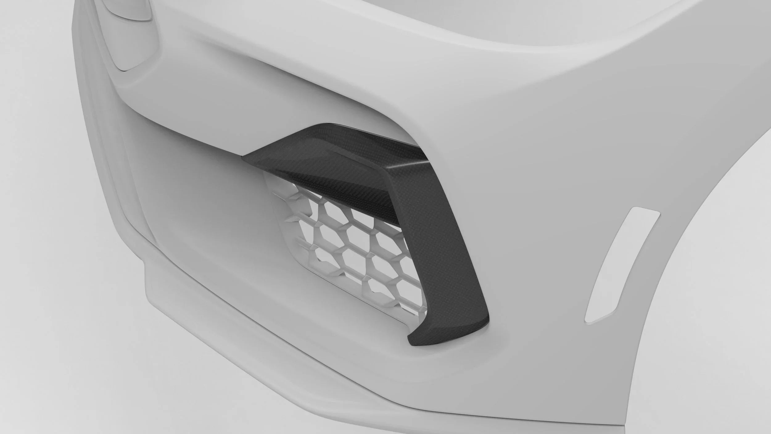 NYTOP Dry Carbon Side Grille Trim Cover For 2024-Current Ford Mustang GT