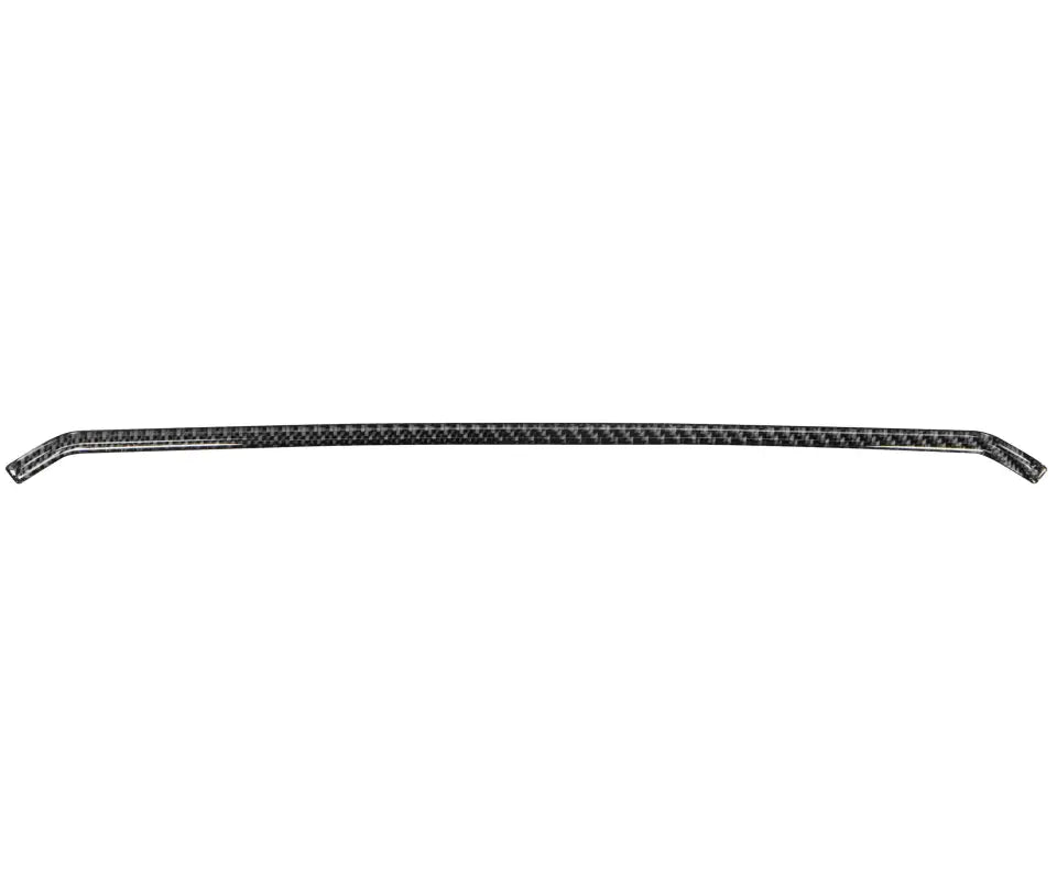 Carbon fiber upper hood scoop accent trim designed for 2016-2023 Toyota Tacoma TRD Pro/Sport, featuring a durable and stylish finish.