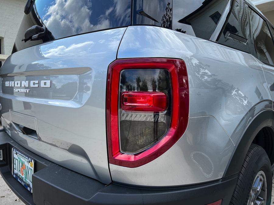 Version 1 Tail Light Overlays For 2021+ Bronco Sport