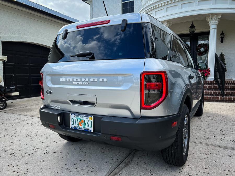 Version 1 Tail Light Overlays For 2021+ Bronco Sport