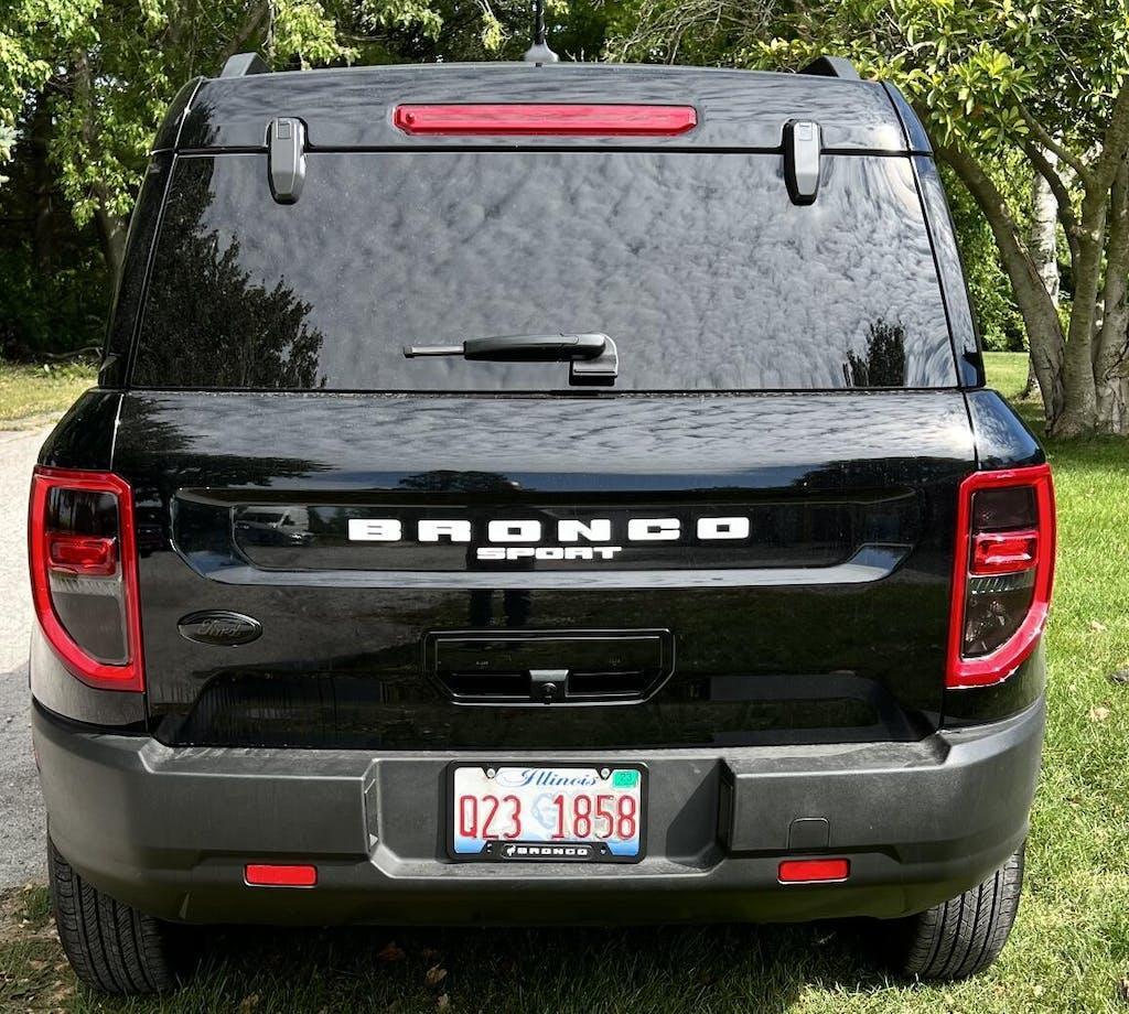 Version 1 Tail Light Overlays For 2021+ Bronco Sport