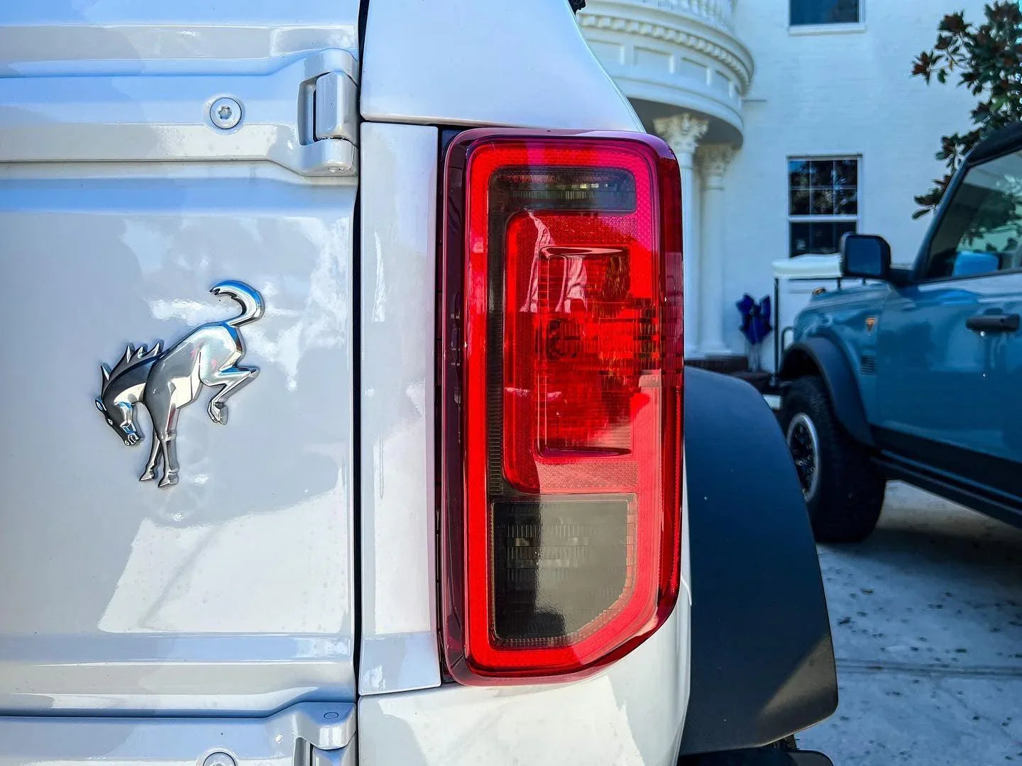 Version 1H Tail Light Overlays For 2021+ Bronco (w/ Halogen Taillights)