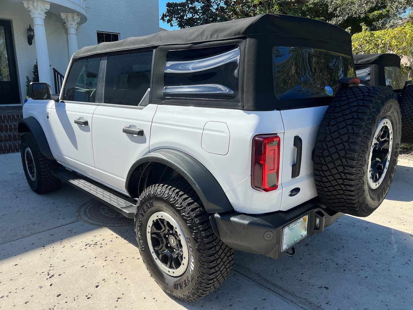 Version 1H Tail Light Overlays For 2021+ Bronco (w/ Halogen Taillights)