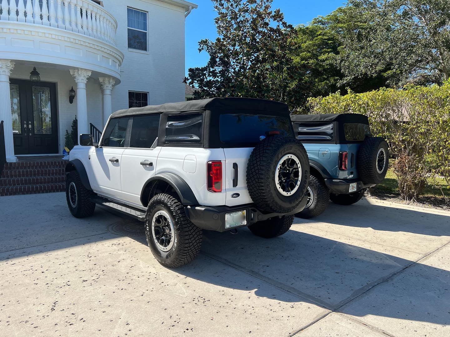 Version 1H Tail Light Overlays For 2021+ Bronco (w/ Halogen Taillights)