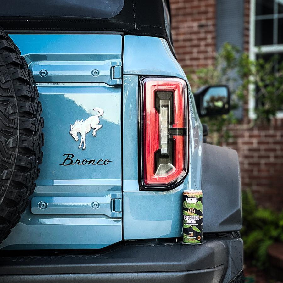 Version 1L Tail Light Overlays For 2021+ Bronco (w/ LED Taillights)