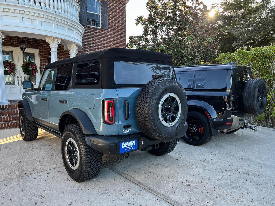 Version 1L Tail Light Overlays For 2021+ Bronco (w/ LED Taillights)
