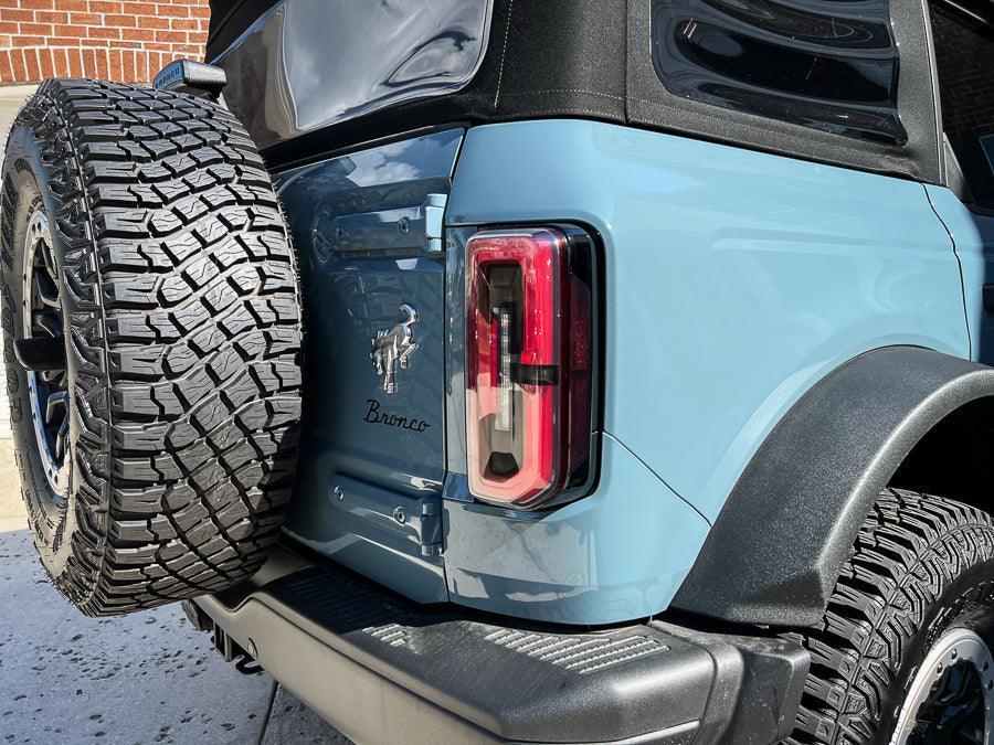 Version 1L Tail Light Overlays For 2021+ Bronco (w/ LED Taillights)