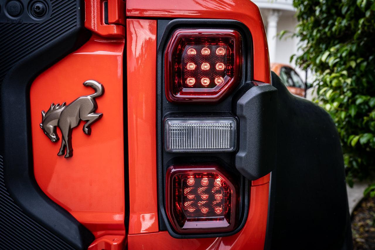 Version 1R Tail Light Overlays For 2021+ Bronco Raptor