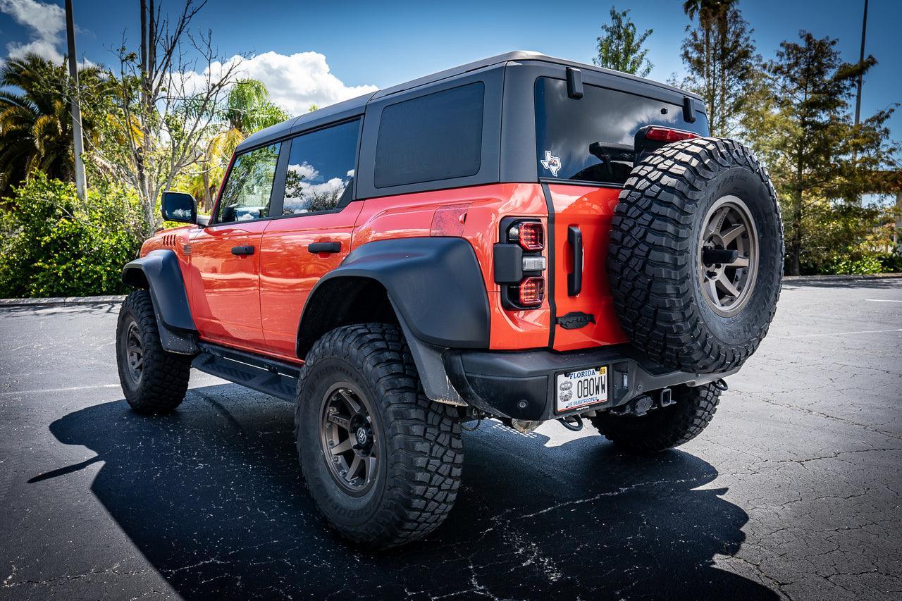 Version 1R Tail Light Overlays For 2021+ Bronco Raptor