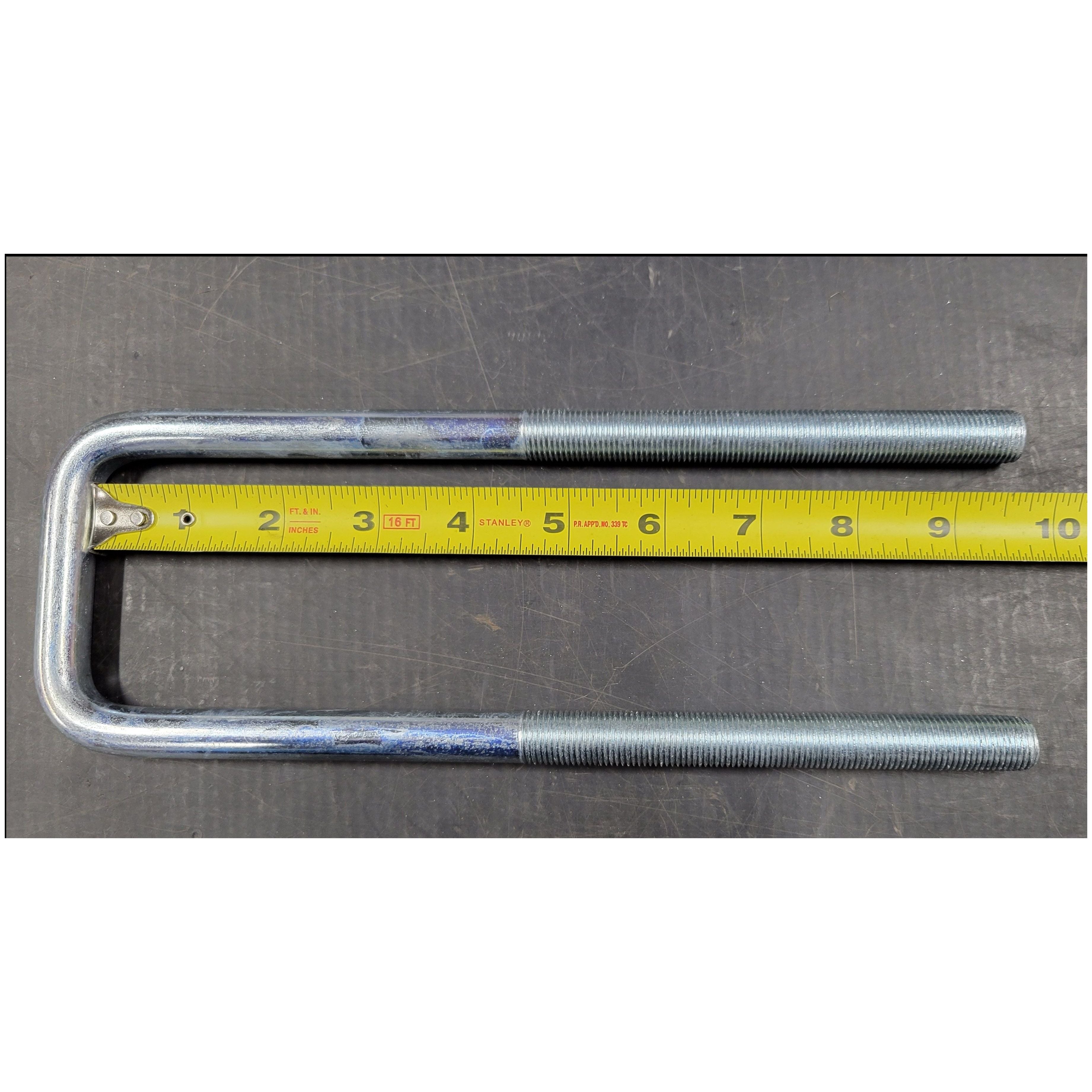 SQUARE OE STYLE U-BOLTS 2.5" x 9.5"
