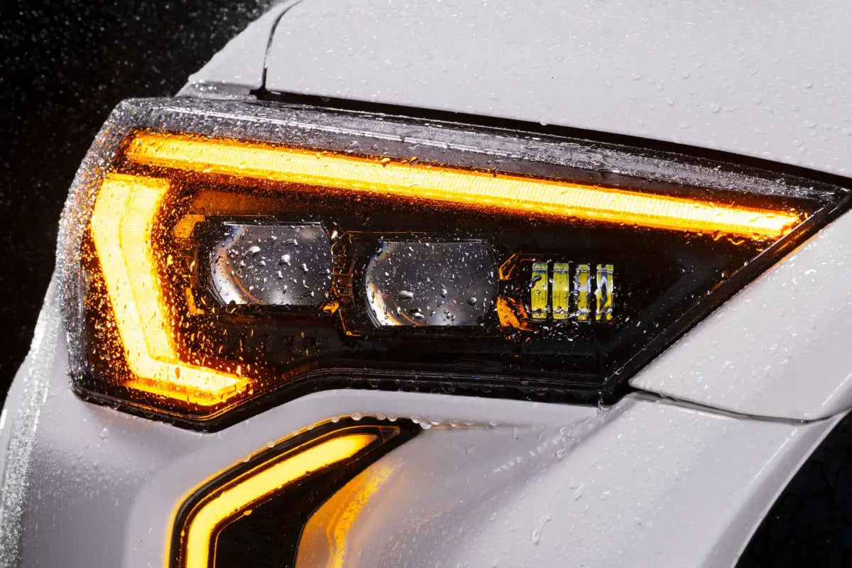Illuminated XB Evo Headlights for 14-24 4Runner with high beam and turn signals