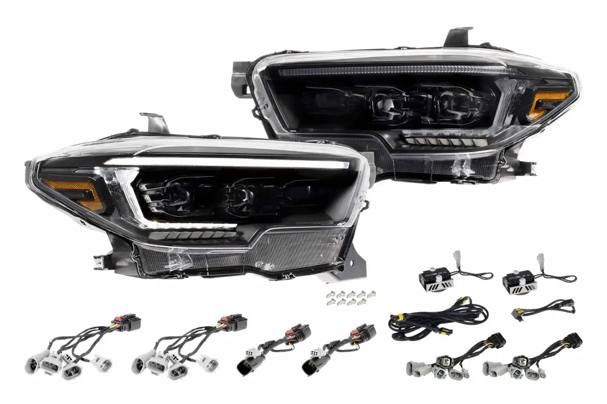 Automotive LED headlight assembly for XB Evo Hybrid Headlights for 16-23 Tacoma